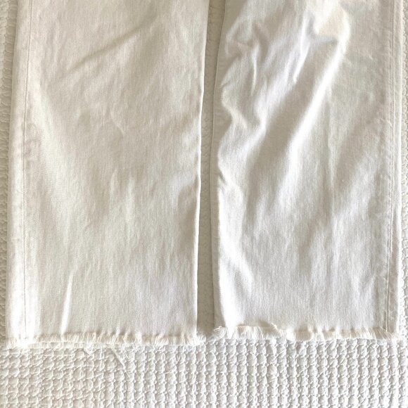J. Crew Slim Boyfriend Jean in White (Size 31) - Picture 8 of 9